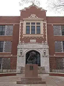 Front of Enid High School