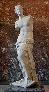 Venus de Milo, c. 130 – 100 BC, Greek, the Louvre