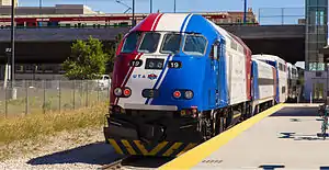 Image 2FrontRunner commuter rail runs between Ogden and Provo via Salt Lake City (from Utah)