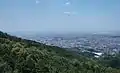 A view of Fukuoka city from Katae Observation deck