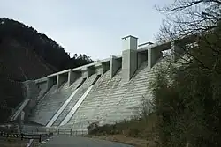 Fukutomu Dam in Higashihiroshima