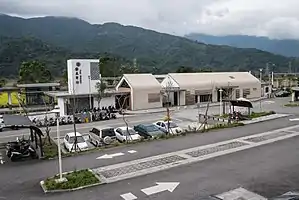 Fuli railway station entrance