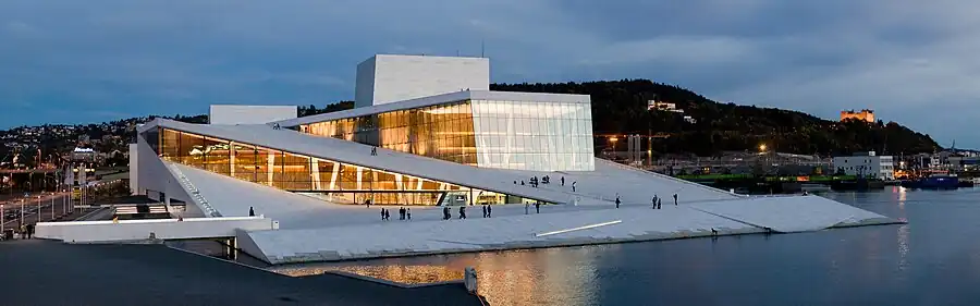 Oslo Opera House in Norway