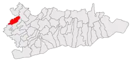 Location in Călărași County