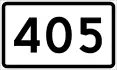 County Road 405 shield