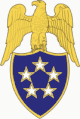 Insignia for an aide to a general of the army (the most recent general of the army retired from active service in 1953)