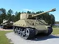 Tanks on display at Ga. Veterans S.P.