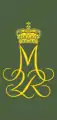 Insignia for conscripts in the Guard Hussar Regiment and Royal Life Guards