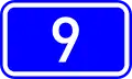 National Road 9 shield