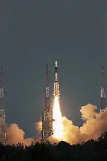 GSLV F08 lift off.