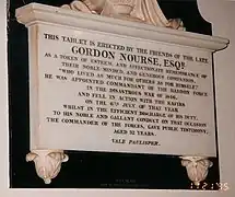 Gordon Nourse memorial