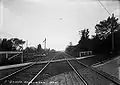 G.T.R. rail lines, 1910, prior to grade separation, looking west from Dowling Avenue.