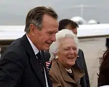 Image 18The show was criticized by several conservatives. Among those were President George H. W. Bush and First Lady Barbara Bush. (from History of The Simpsons)