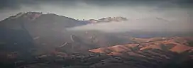 View of the Gabilan Range from Chualar