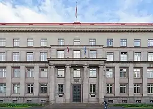 Palace of Justice, seat of the Government of Latvia and Supreme Court of Latvia