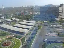 Sky Line of Gachibowli From ICICI Bank Towers