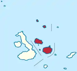 Cantons of Galápagos Province