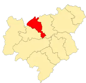 Location of the ward