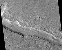 Galaxias Fossae Trough, as seen by HiRISE.