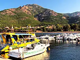 The harbour in Galéria