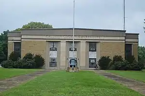 Gallatin County Courthouse in Shawneetown