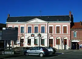 The town hall in Gamaches