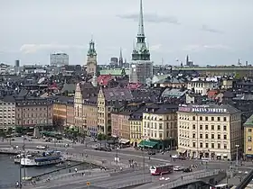 Gamla Stan from Katarinahissen 2010