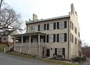 Gamon-Hoss House, 204 E. Main Street, built circa 1830; Federal style with Greek Revival influences