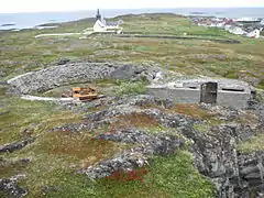 View of the area surrounding the church