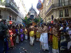 Image 33Celebrations of Murugan by the Sri Lankan Tamil community in Paris, France (from Tamil diaspora)