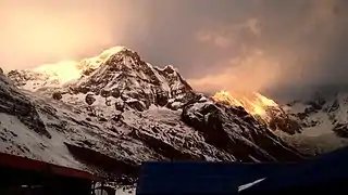 Ganesh Himal seen from Helambu