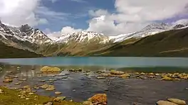 view of Gangabal lake