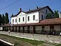 The old train station in Dolhasca