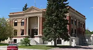 Garden County Courthouse in Oshkosh