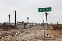 Gardner on a snowy day in late 2014.