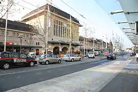 Lausanne station from Place de la Gare