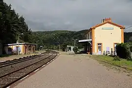 The railway station of Saint-Bonnet-de-Montauroux