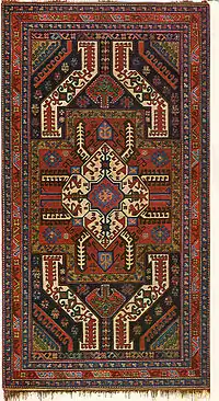 Image 2519th-century Gasimushaghi carpet from Şəlvə, Lachin (from Culture of Azerbaijan)