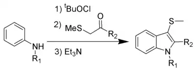 The Gassman indole synthesis