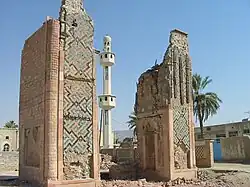 Dargah (gate) is an entrance to Shaykh Haji Mohammad complex, including the mosque and the shrine