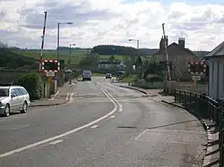 Looking towards the River Irvine, Old Rome and the Fairlie estate.