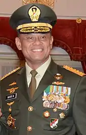 Gatot Nurmantyo, former commander of the Indonesian National Armed Forces