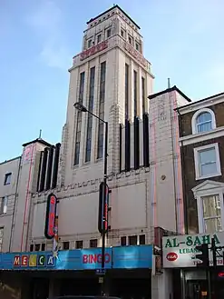 Gaumont State Cinema in London, UK (1937)