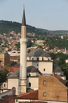 Image 51Gazi Husrev-beg Mosque in Sarajevo, dating from 1531 (from Bosnia and Herzegovina)