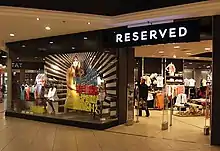 Reserved store in Gdańsk, Poland