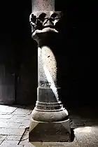 Column in the Geghard Monastery, Armenia