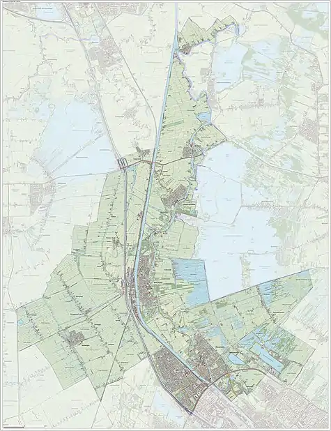 Dutch Topographic map of Stichtse Vecht, June 2015