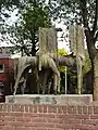 Sculpture 'Two Horses' (Dutch: Twee Paarden)