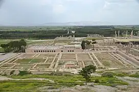 A general view of the ruins at Persepolis