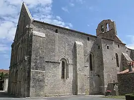 The church in Genouillé